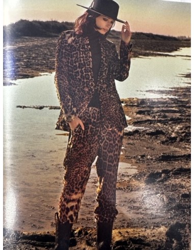 Pantalon Montréal velours léopard Hod-Paris